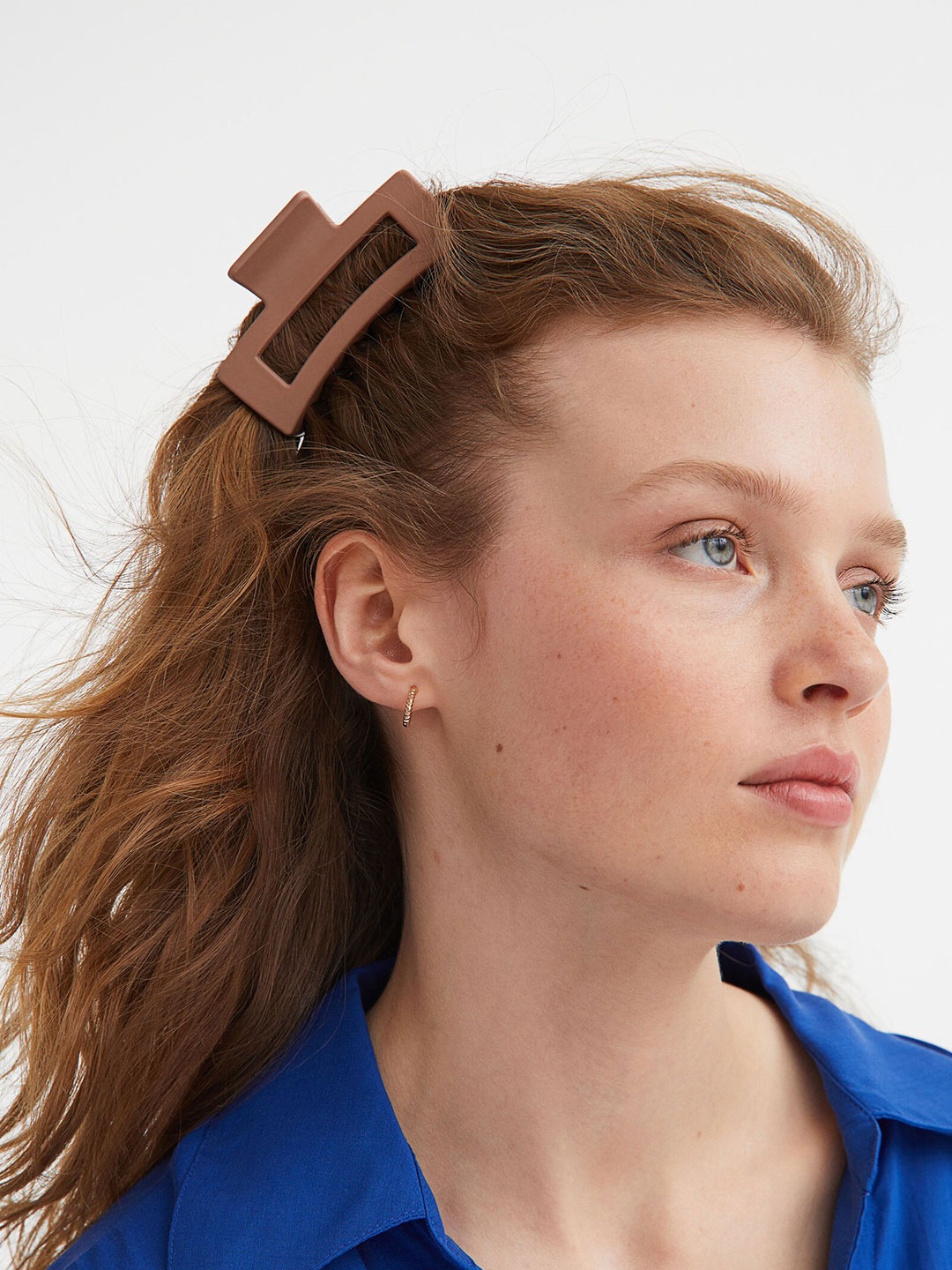 

H&M Women Brown Solid Hair Claw