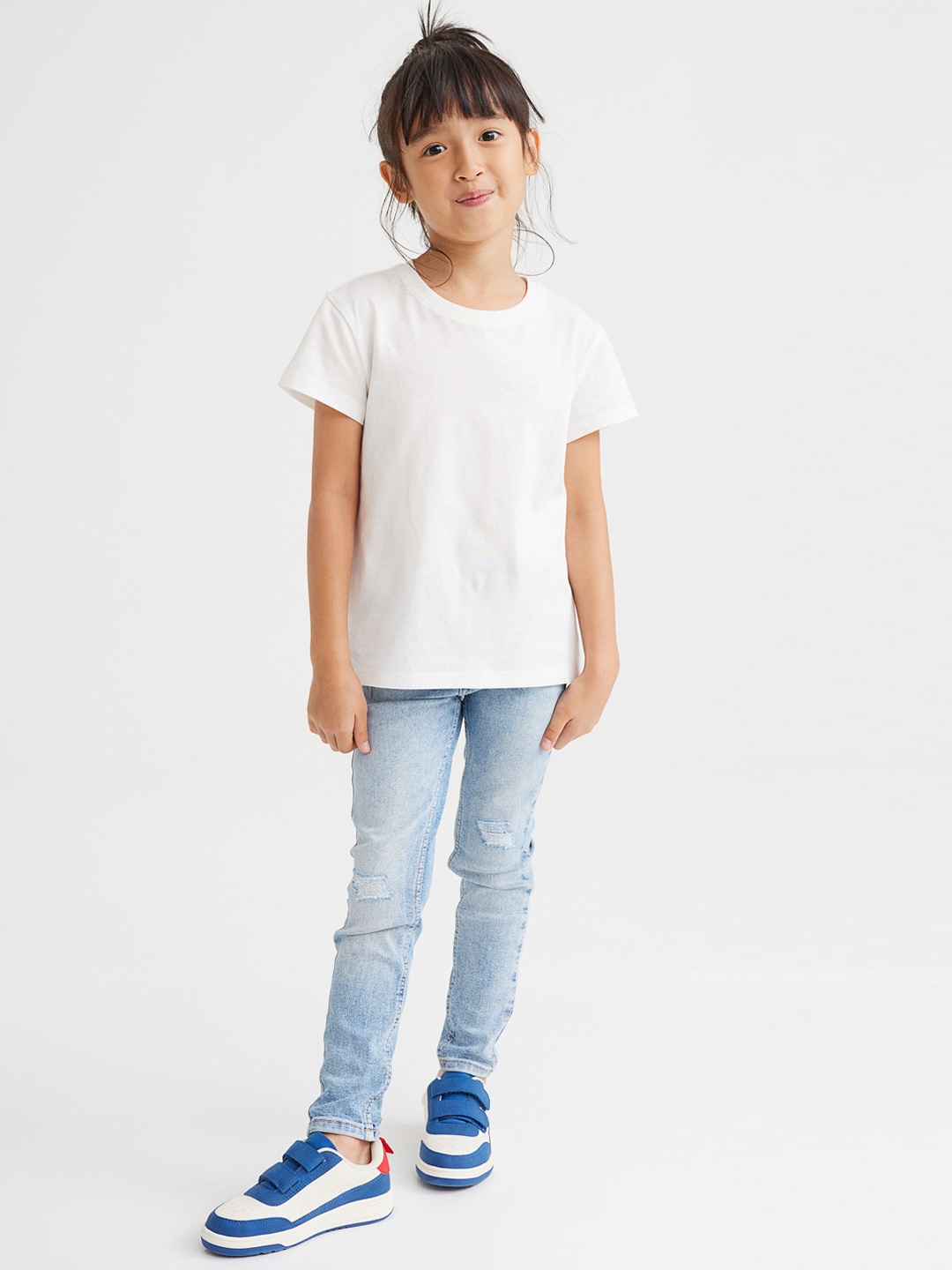 

H&M Girls Blue Superstretch Skinny Fit Jeans