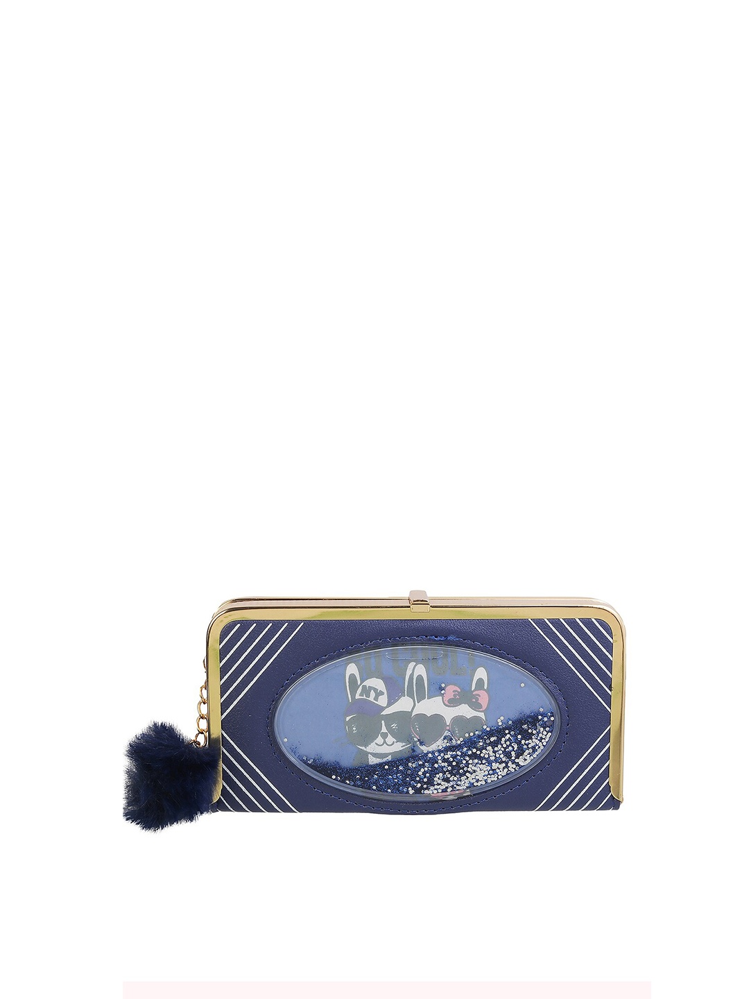 

WALKWAY by Metro Women Blue Printed Embellished Envelope