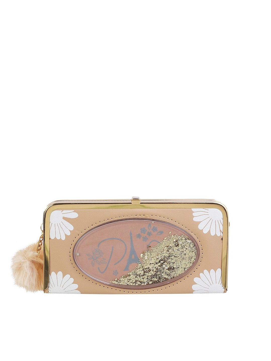 

WALKWAY by Metro Women Beige & White Printed Envelope