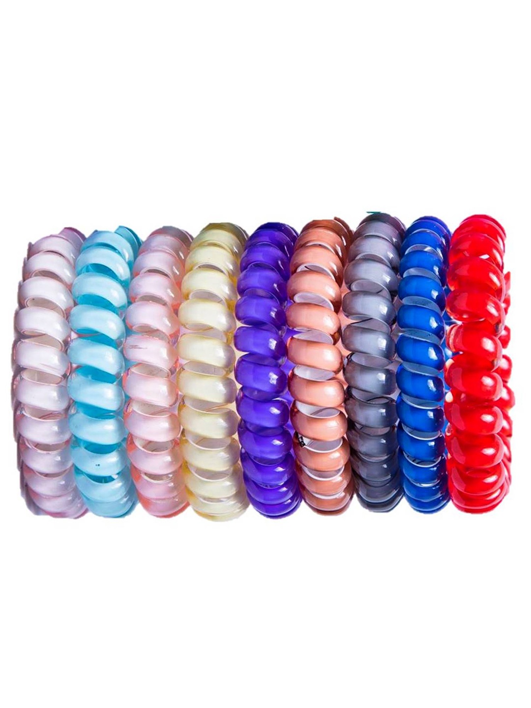 

DIAN Women Set Of 9 Wire Scrunchies, Assorted