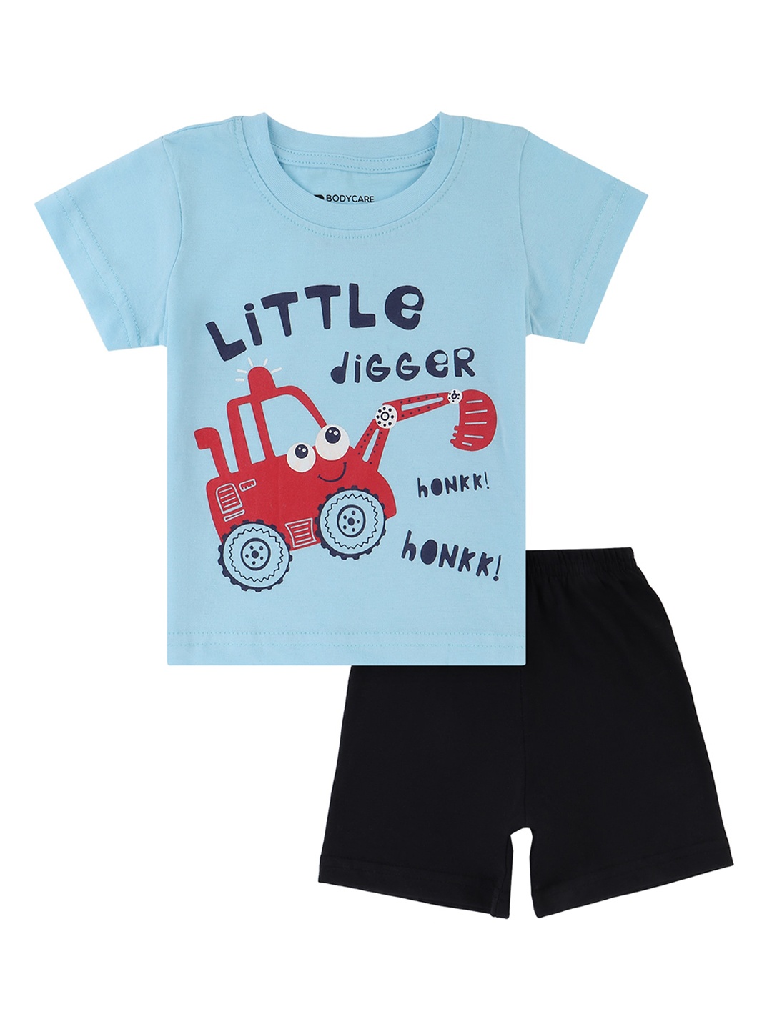

Bodycare Kids Boys Blue & Black Printed Co-Ords