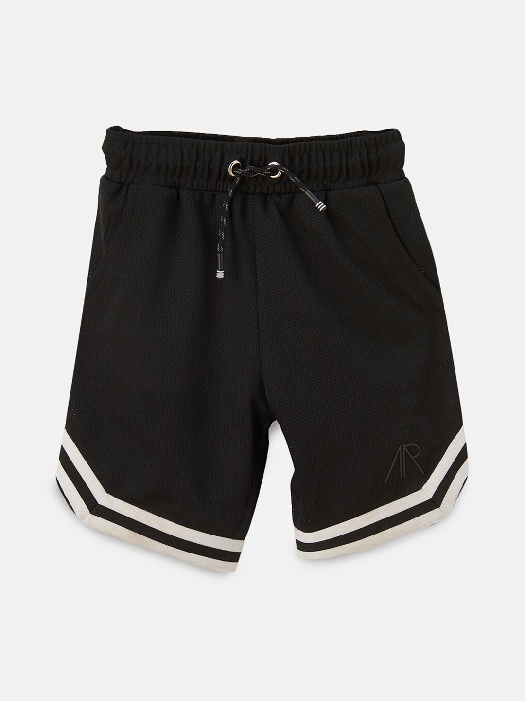 

Angel & Rocket Boys Black Sports Shorts