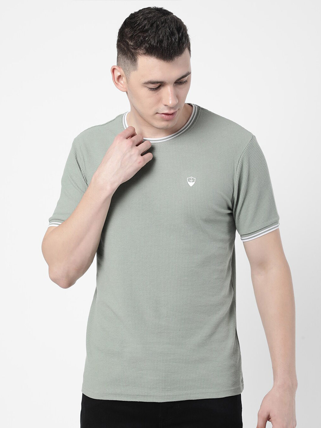 

R&B Men Green T-shirt