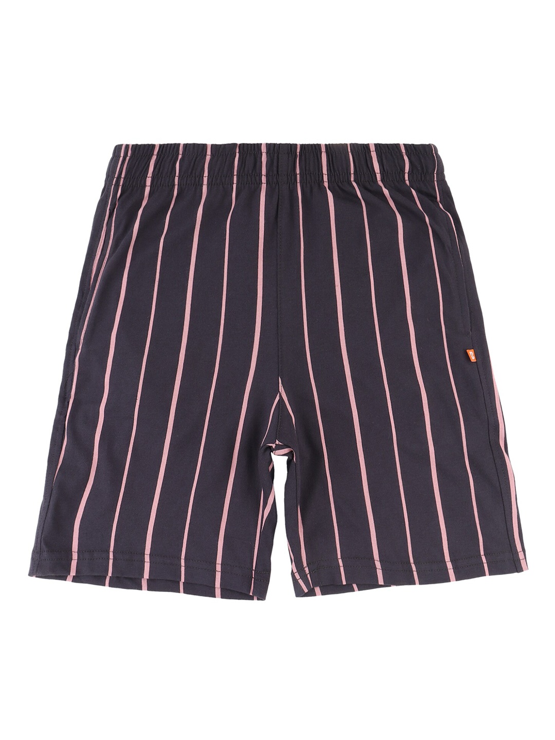 

PROTEENS Girls Navy Blue Striped Shorts