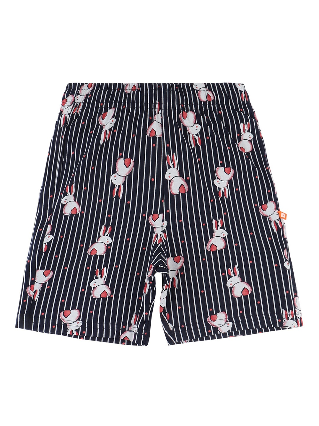 

PROTEENS Girls Assorted Striped Design Forest Printed Shorts