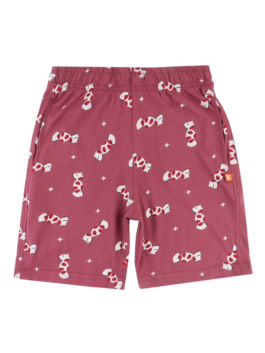 

PROTEENS Girls Brown Printed Shorts