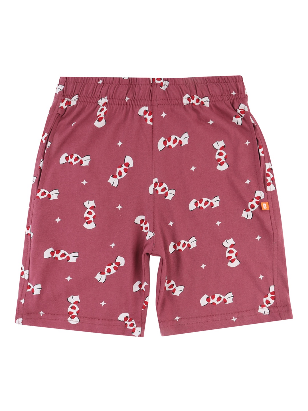 

PROTEENS Girls Brown Printed Shorts