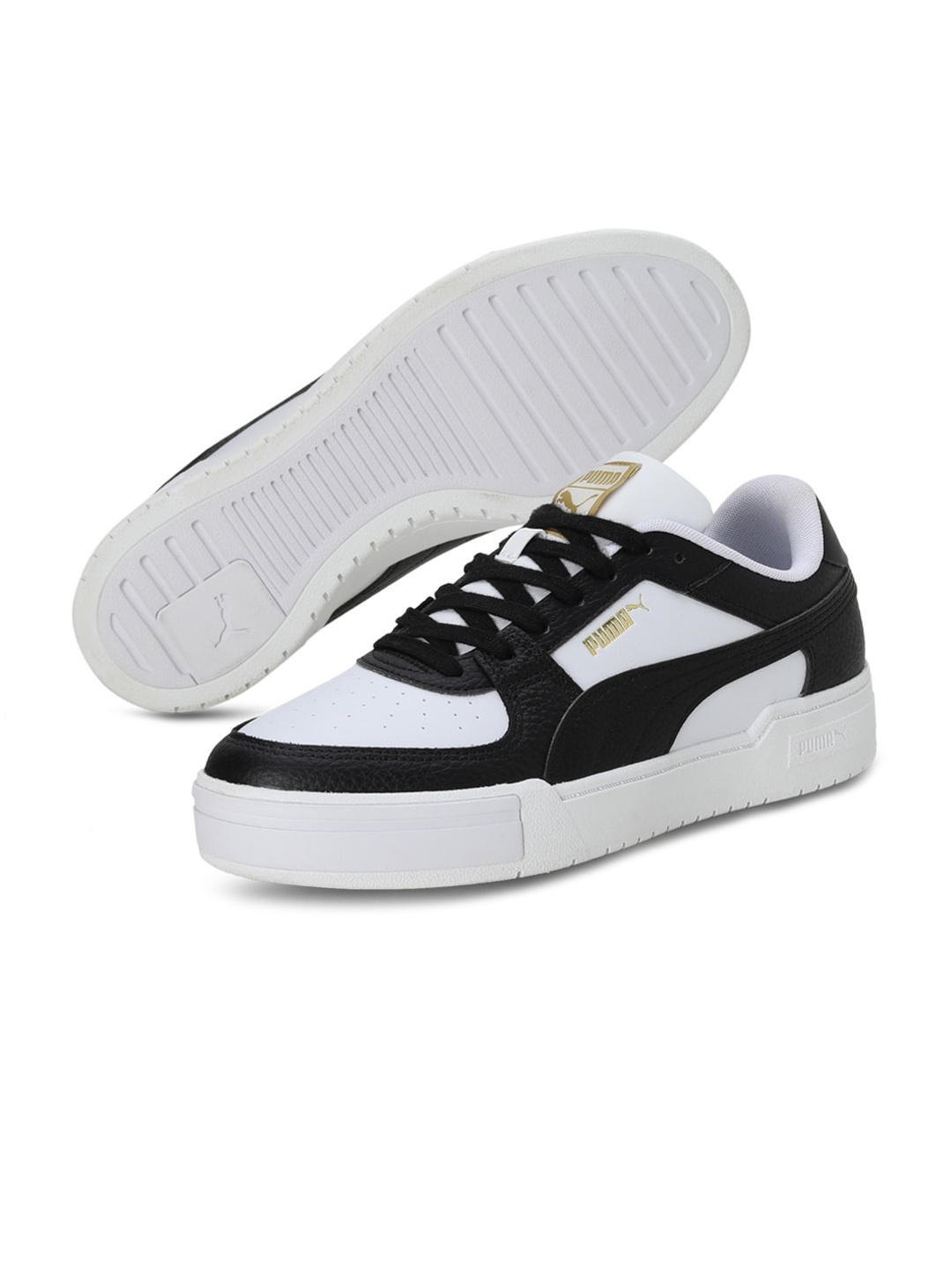 

Puma Unisex Black Colourblocked CA Pro Tumble Sneakers