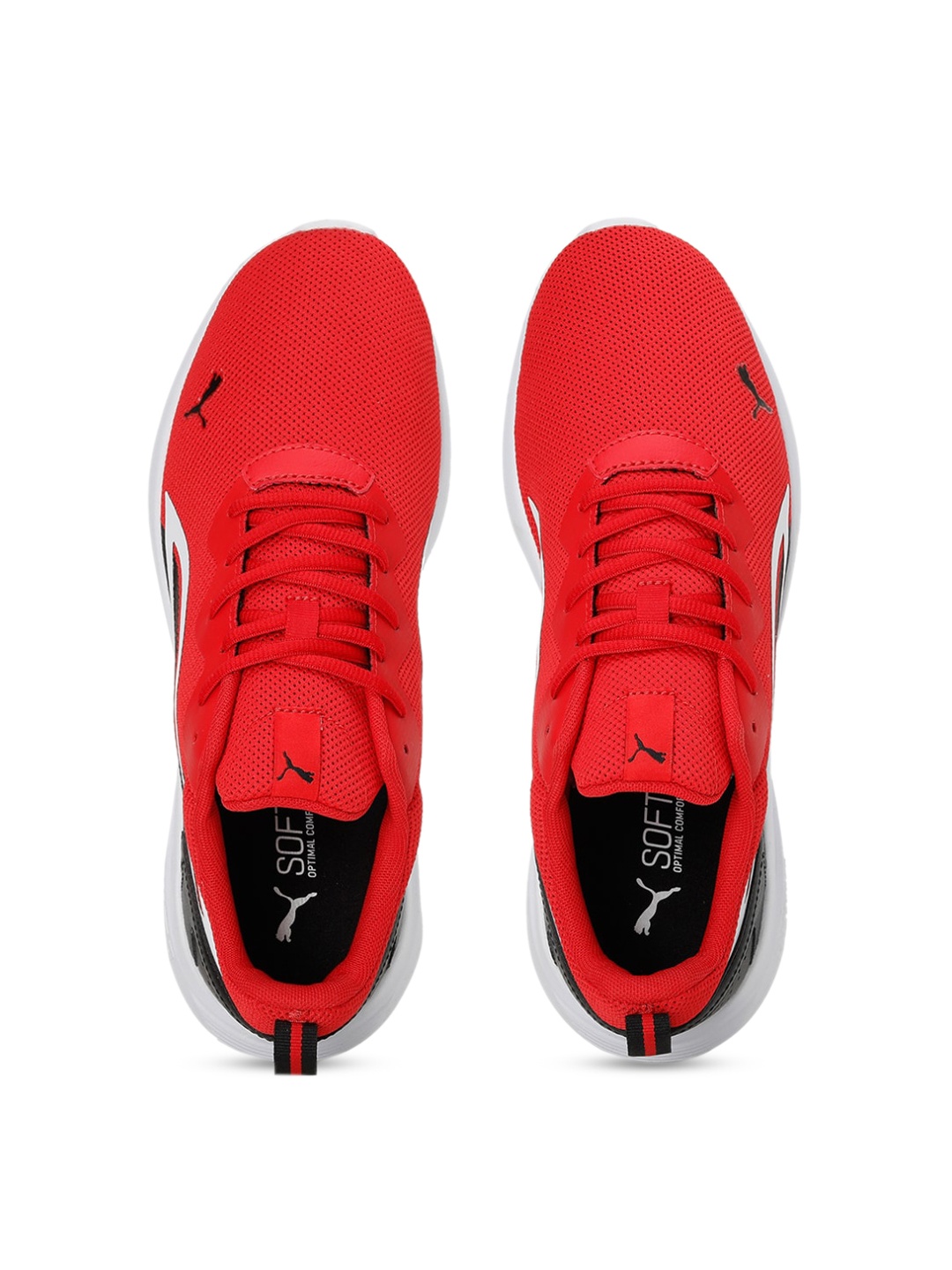 

Puma Unisex Red All-Day Active Woven Design Sneakers