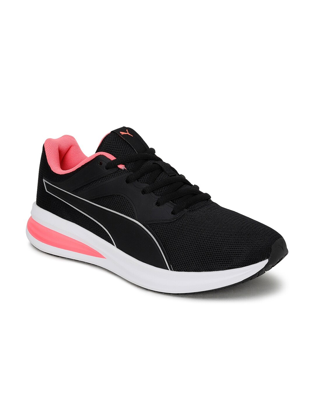 

Puma Unisex Black Textile Transport Running Shoes