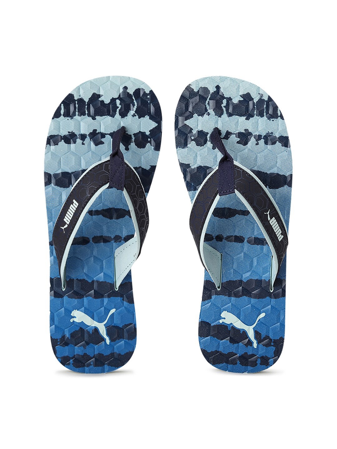

Puma Unisex Blue Printed Thong Flip-Flops