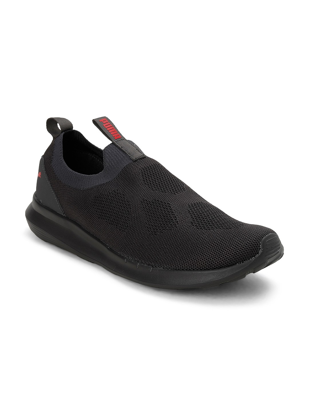 

Puma Men Black Dynamite Slip-On Sneakers