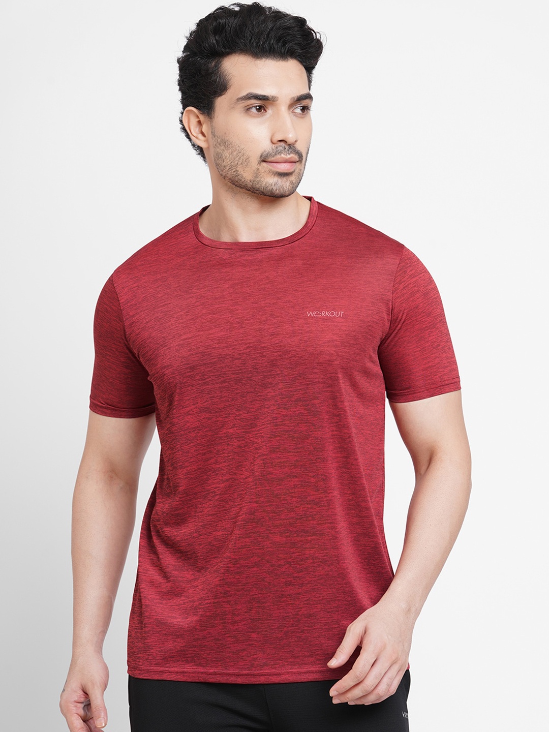 

Sweet Dreams Men's Maroon Solid Lounge T-shirts