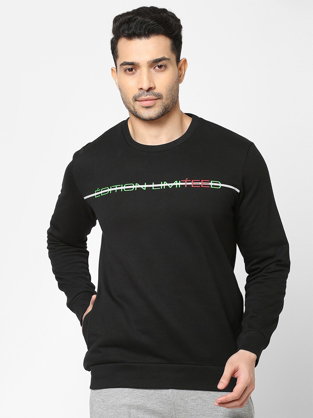 

Sweet Dreams Men Black Sweatshirt