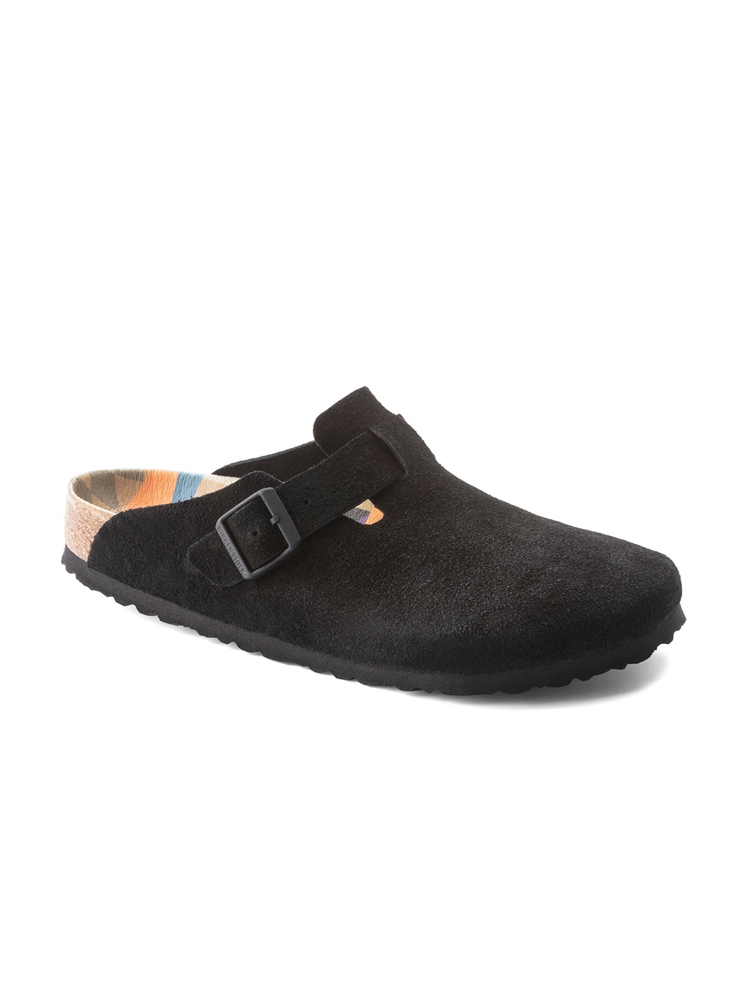

Birkenstock Men Black Boston Regular Width Clogs