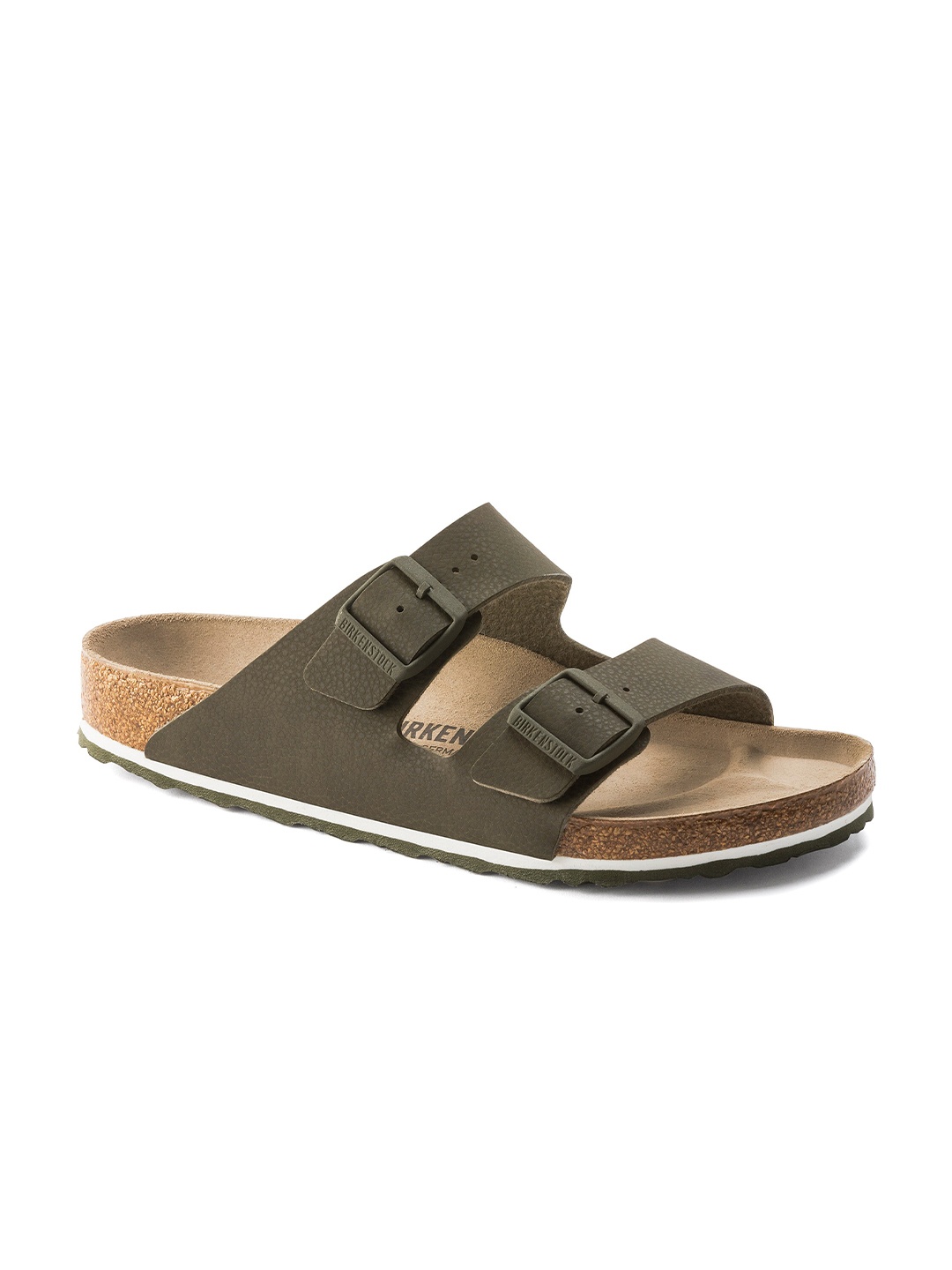 

Birkenstock Men Green Arizona Regular Width Comfort Sandals