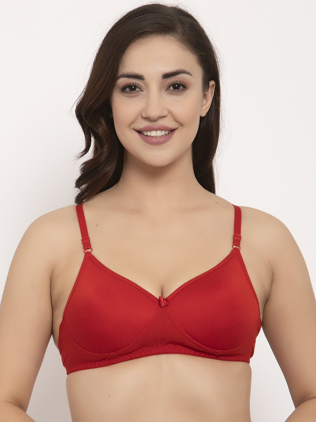 

GRACIT Red Bra Lightly Padded