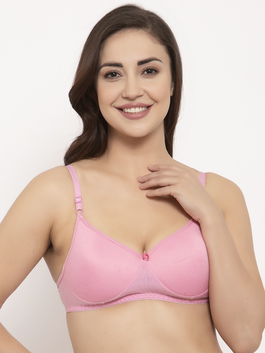 

GRACIT Pink Bra Lightly Padded