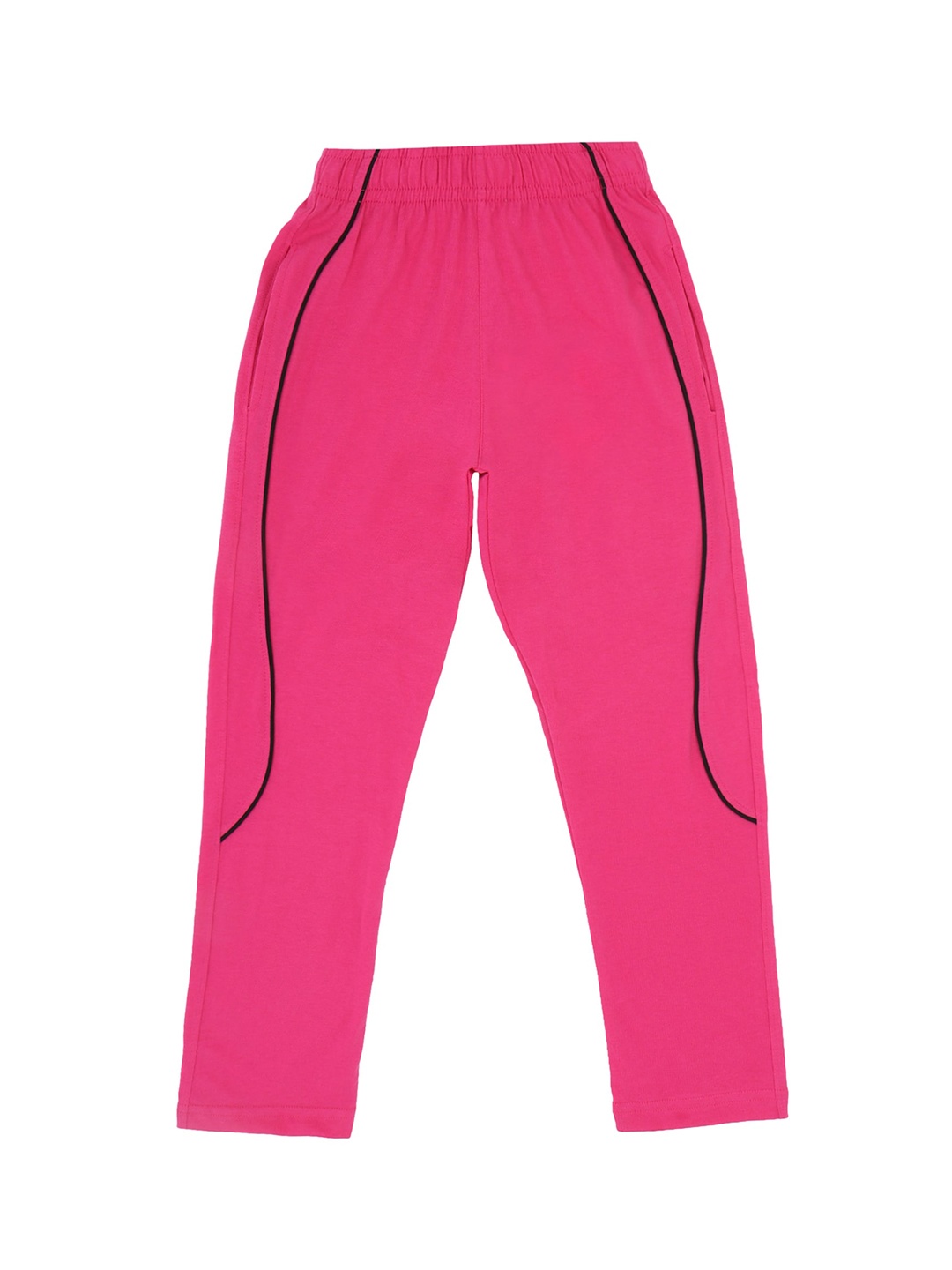 

DYCA Girls Fuchsia Solid Track Pants