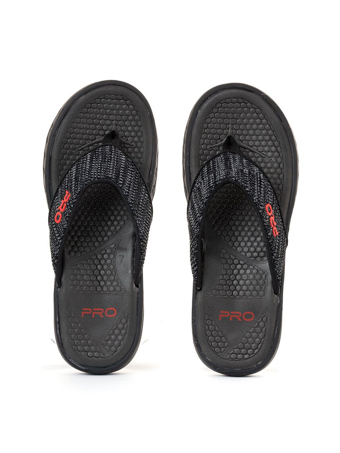 

Khadims Men Grey Thong Flip-Flops