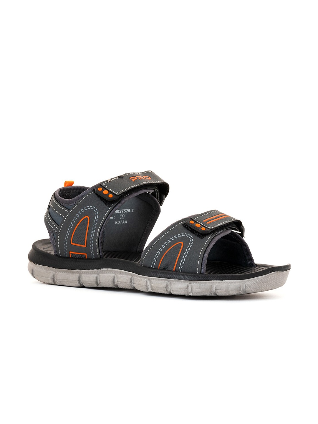 

Khadims Men Grey Comfort Sandals