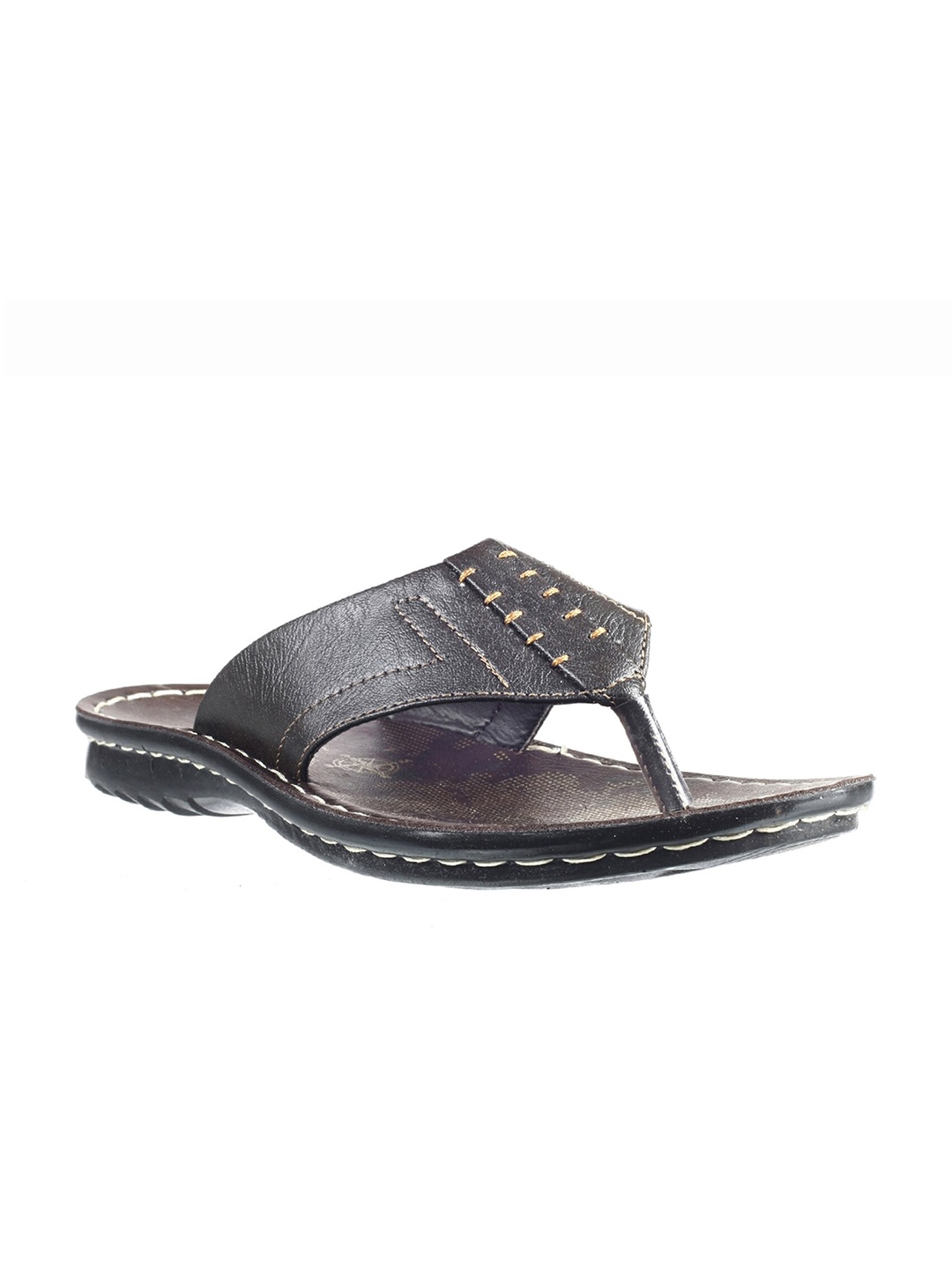 

Khadims Men Brown Slip-On