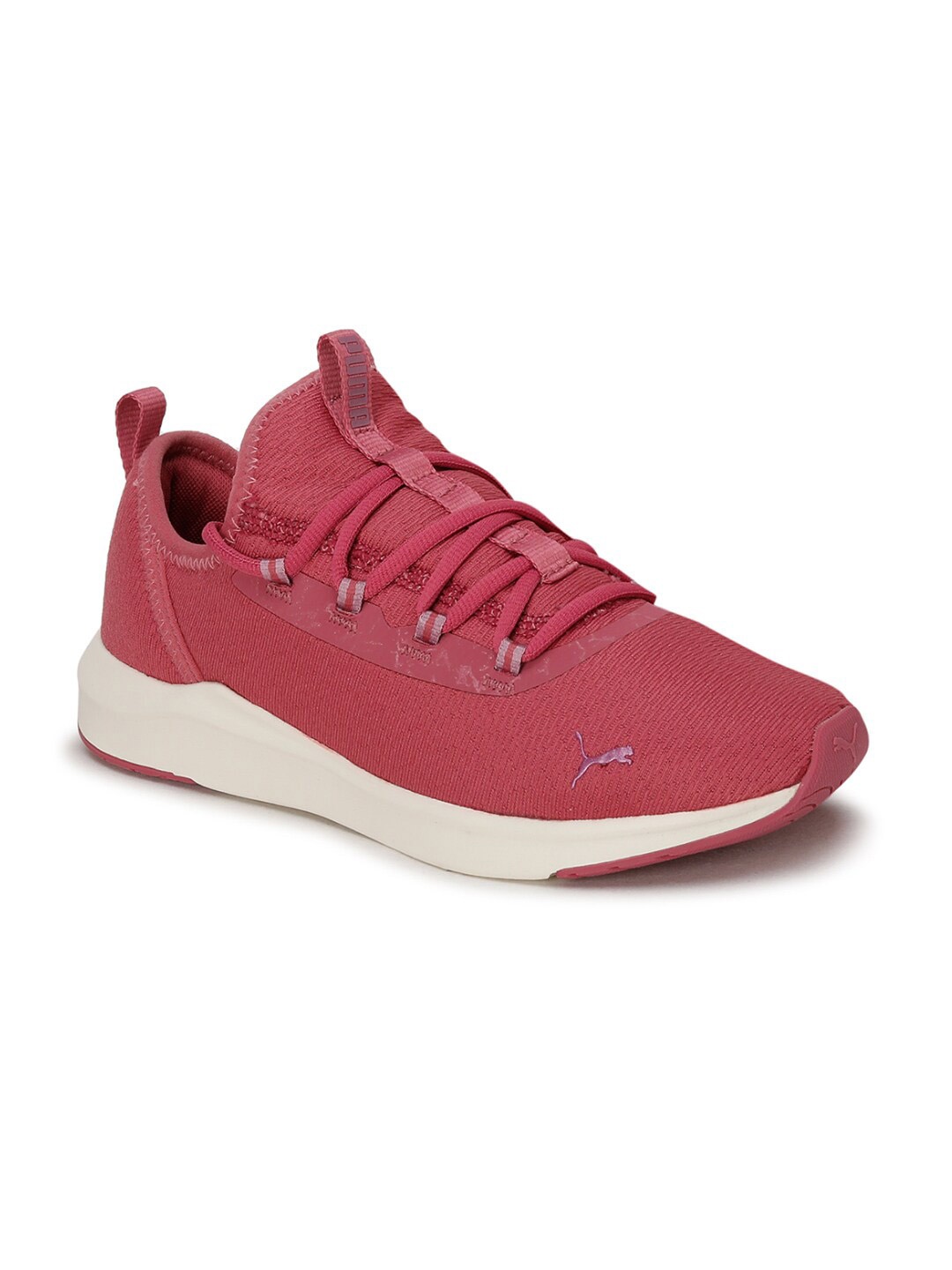 

Puma Women Red Softride Finesse Marble Textile Running Shoes