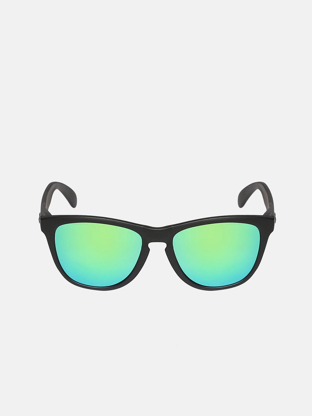 

Omtex Men Green Lens & Black Aviator Sunglasses with UV Protected Lens