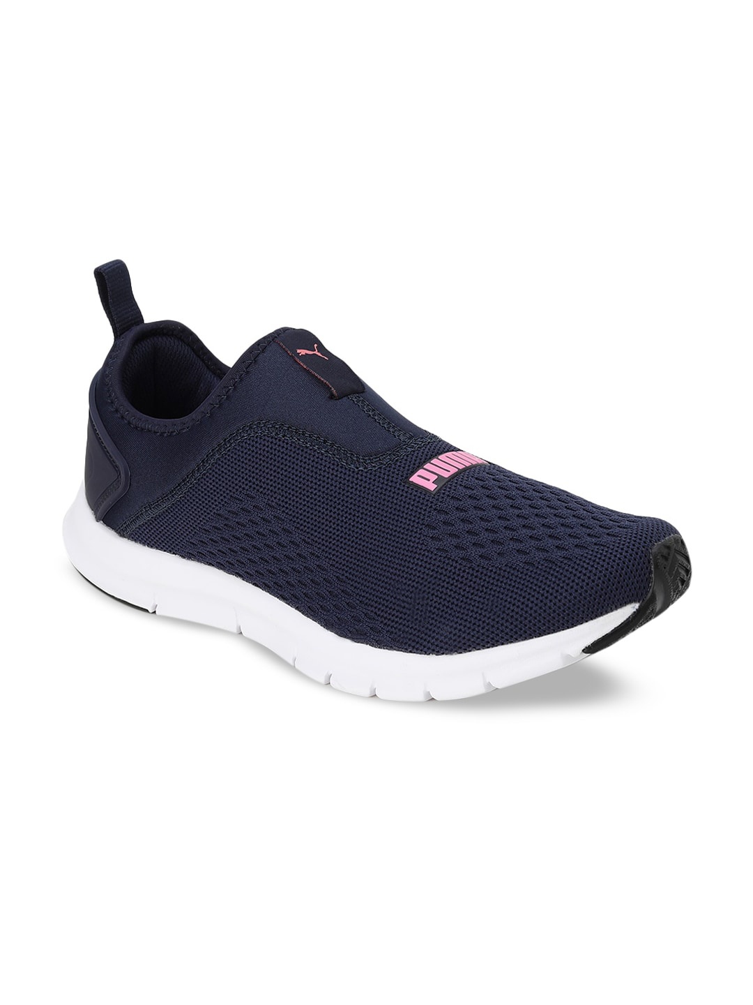 

Puma Women Blue Woven Design Jako Slipon Slip-On Sneakers