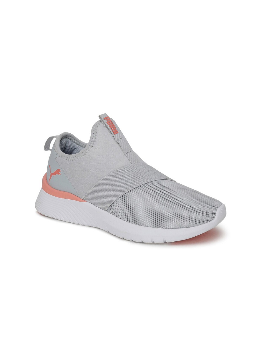 

Puma Women Grey Textile Training or Gym Shoes