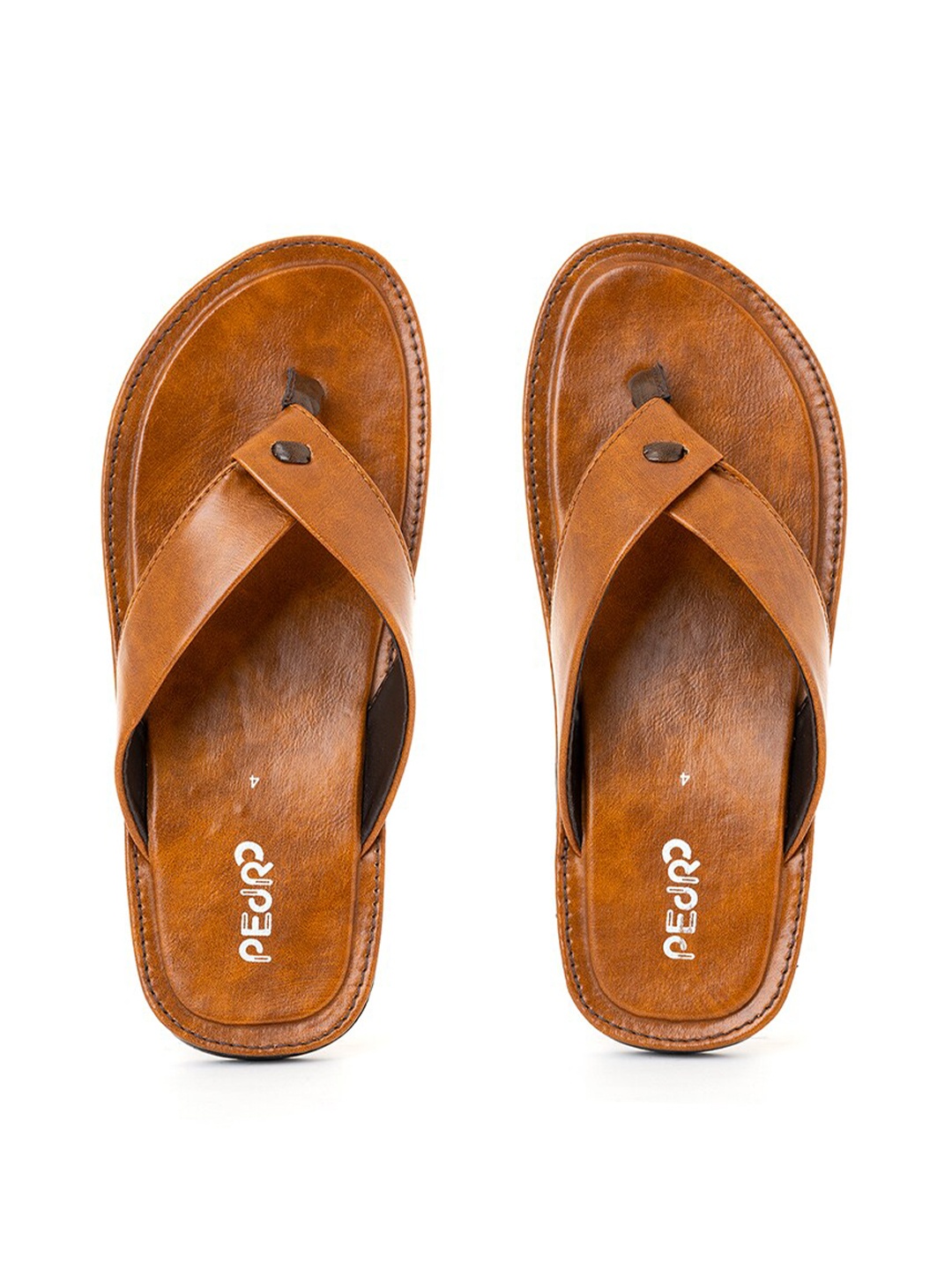 

Khadims Boys Tan & Black Thong Flip-Flops