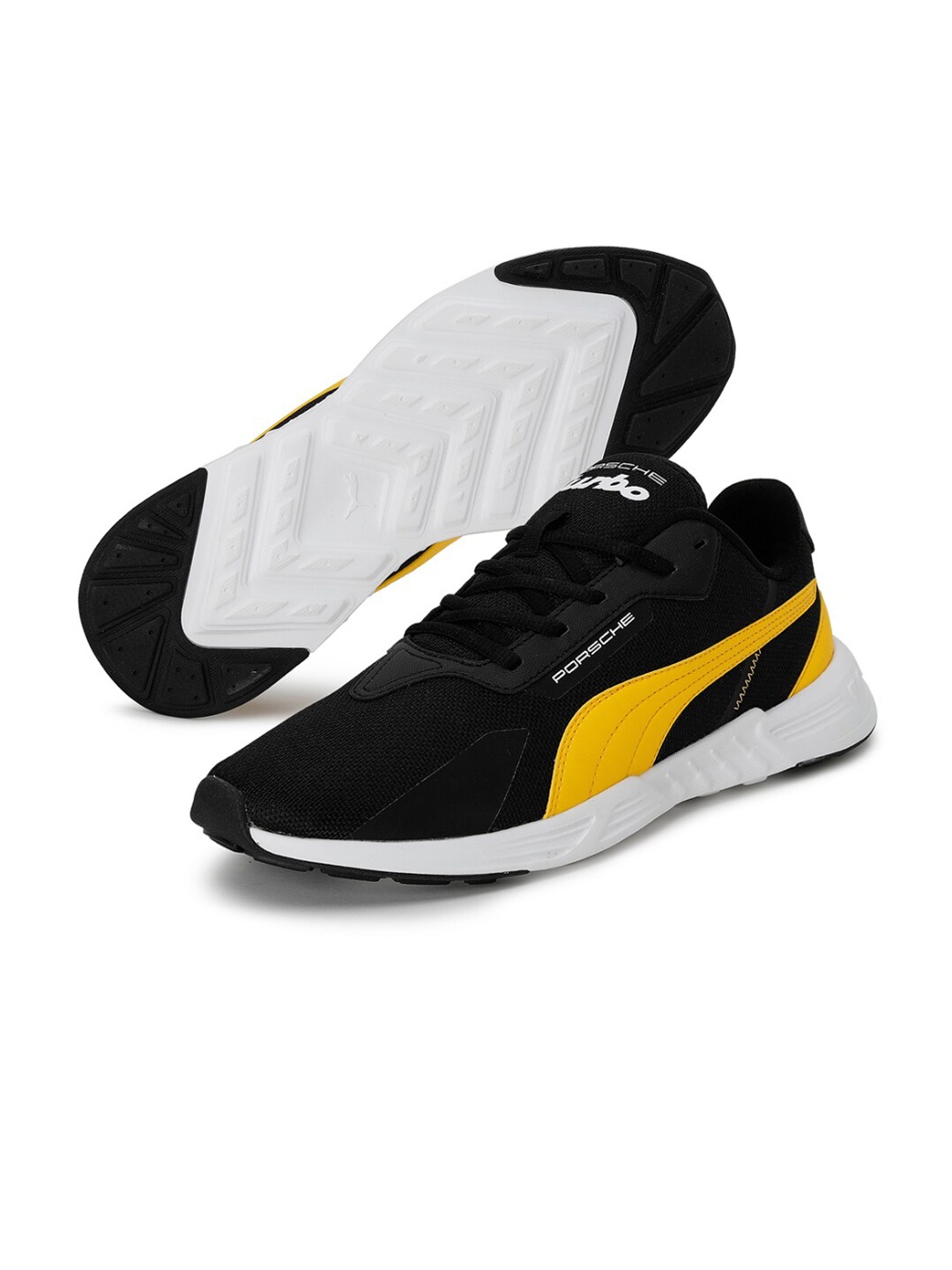 

PUMA Motorsport Unisex Black PL Tiburion Colourblocked Sneakers