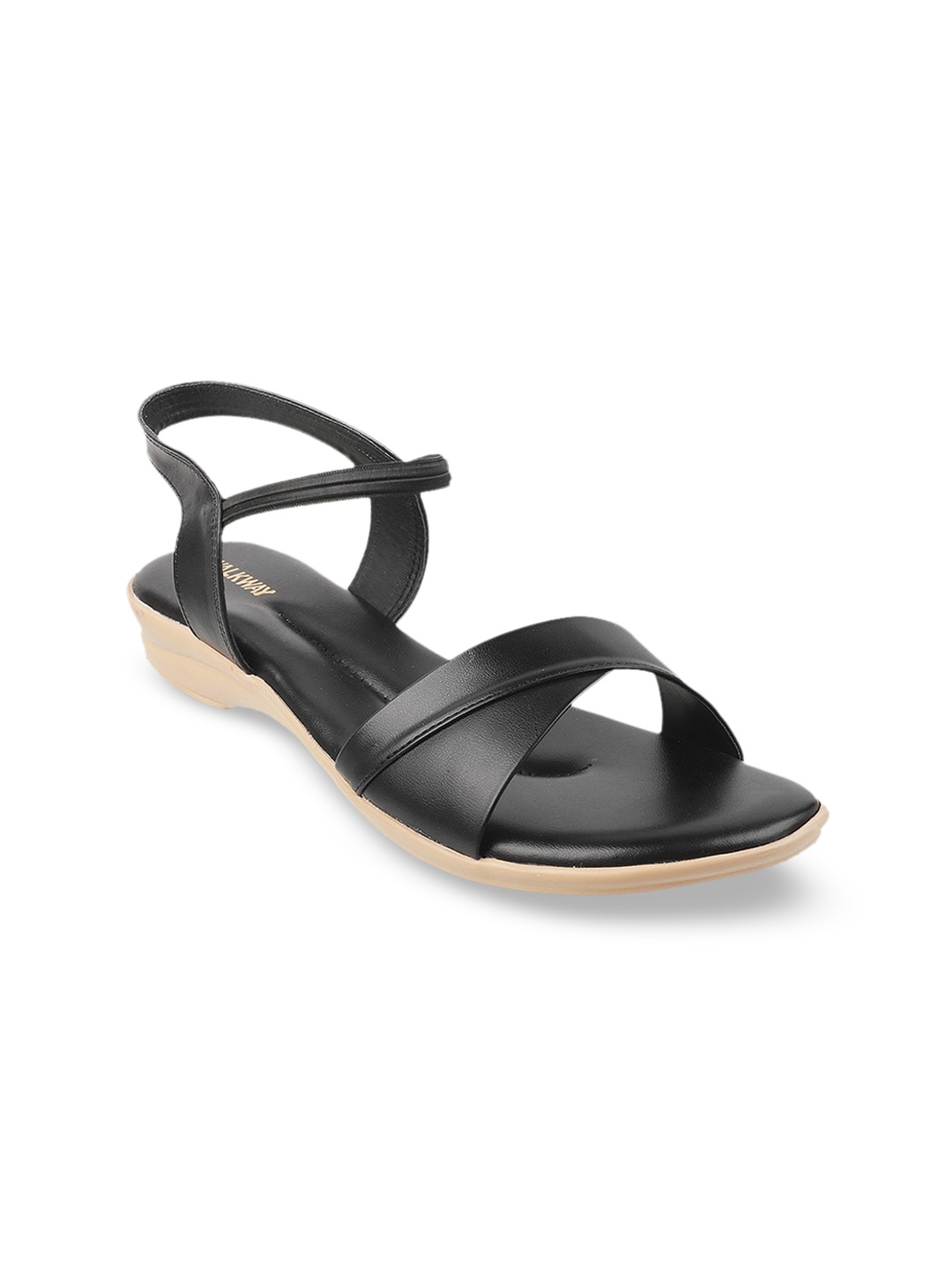 

WALKWAY by Metro Women Black Flats