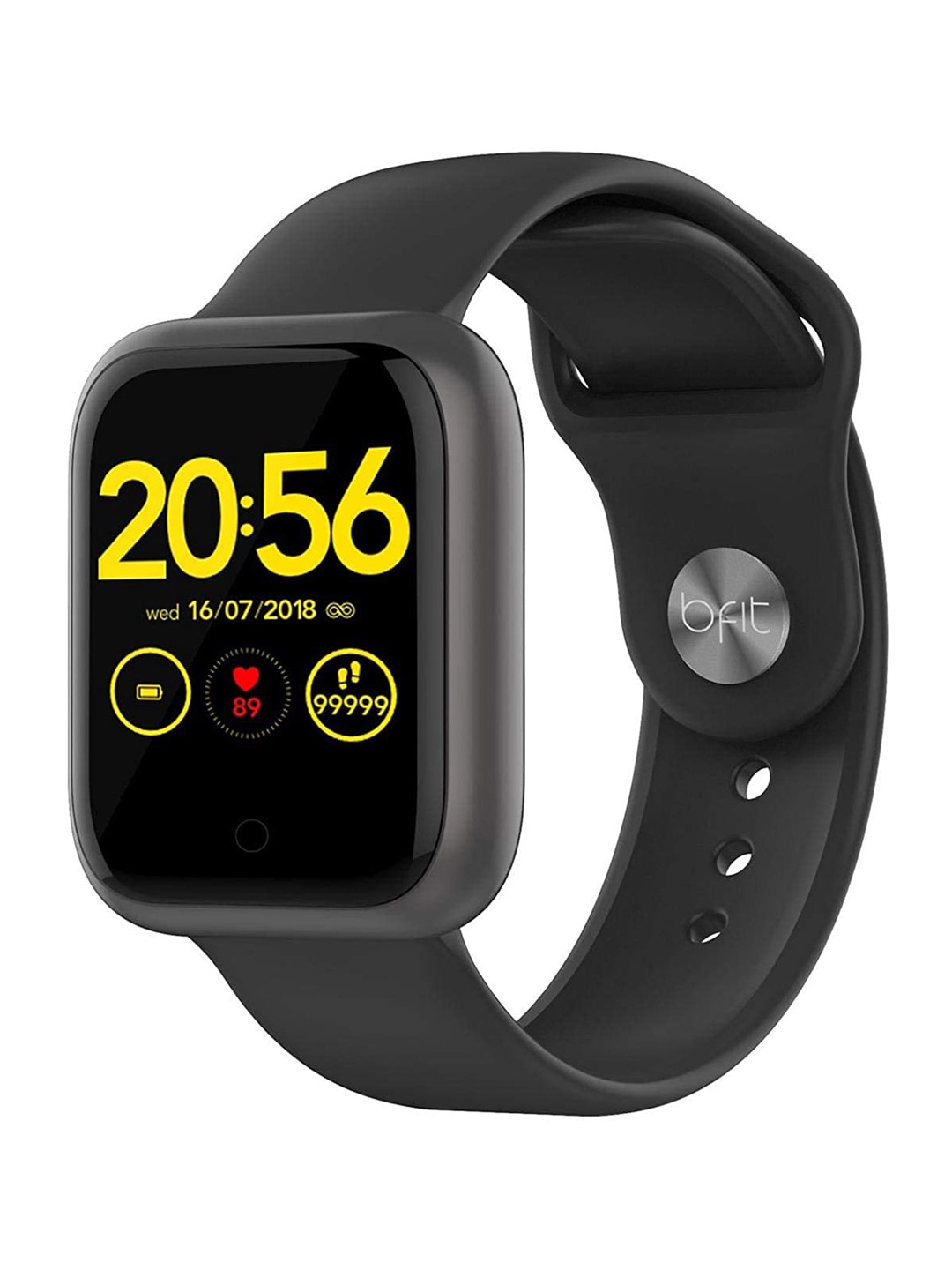 

bfit Unisex Black Gen 1 Single Touch Waterproof Smart Watch