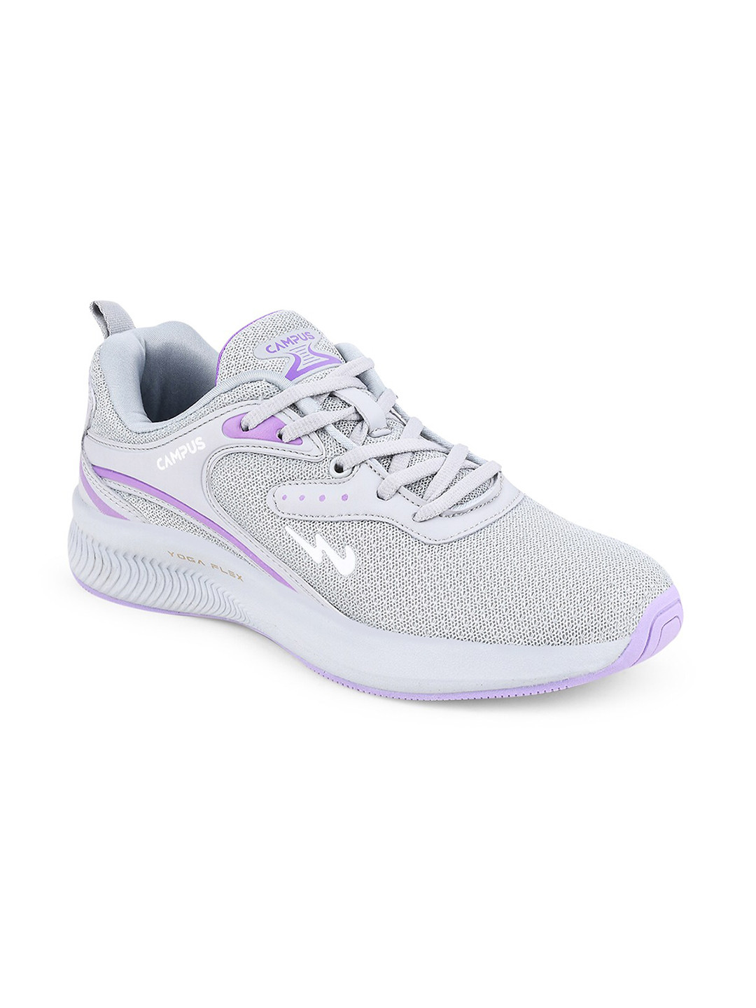 

Campus Women Grey Mesh Running Shoes