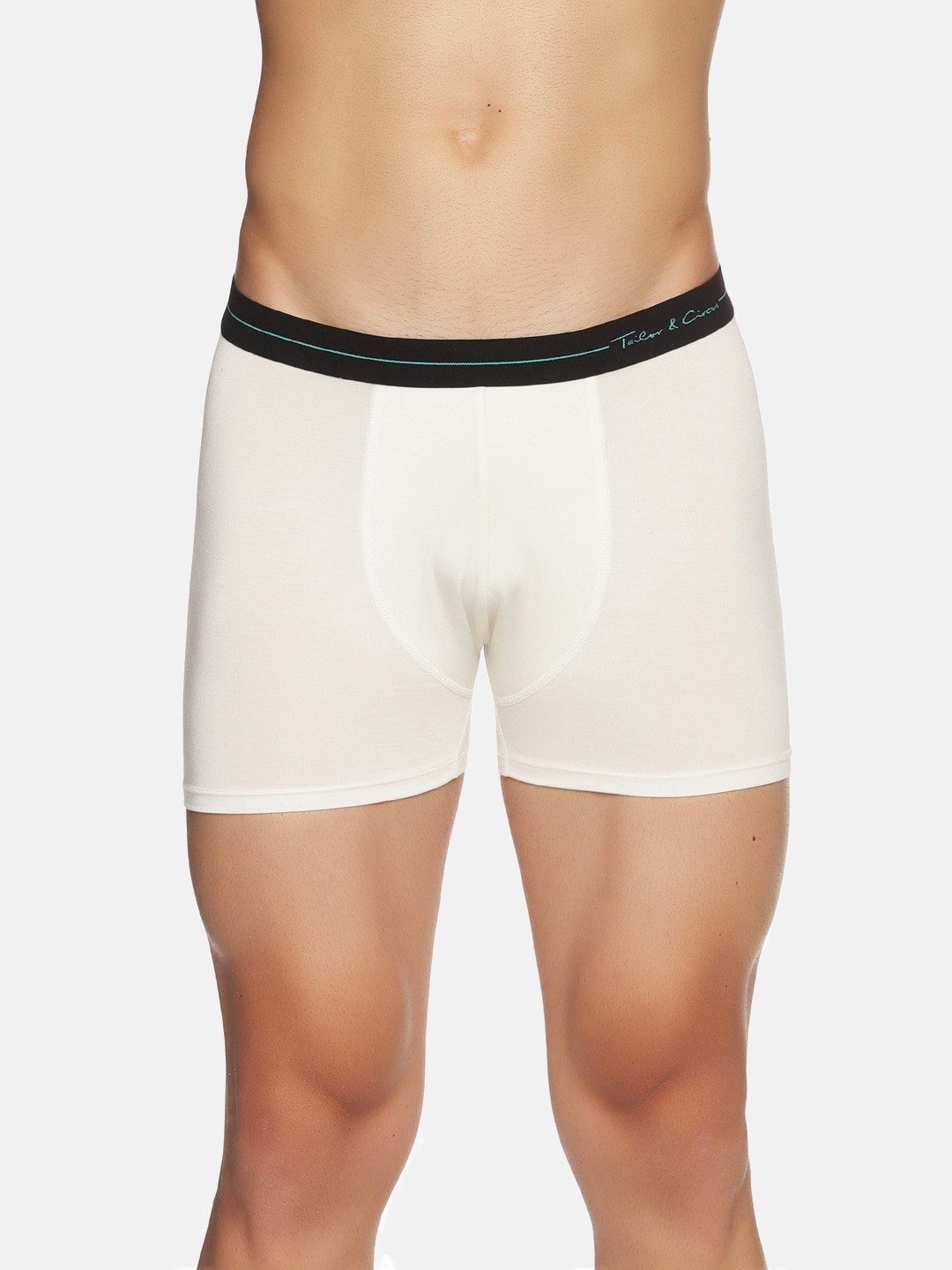 

Tailor & Circus Men White Solid Puresoft Anti-Bacterial Beechwood Modal Trunk BB_1PK_IV