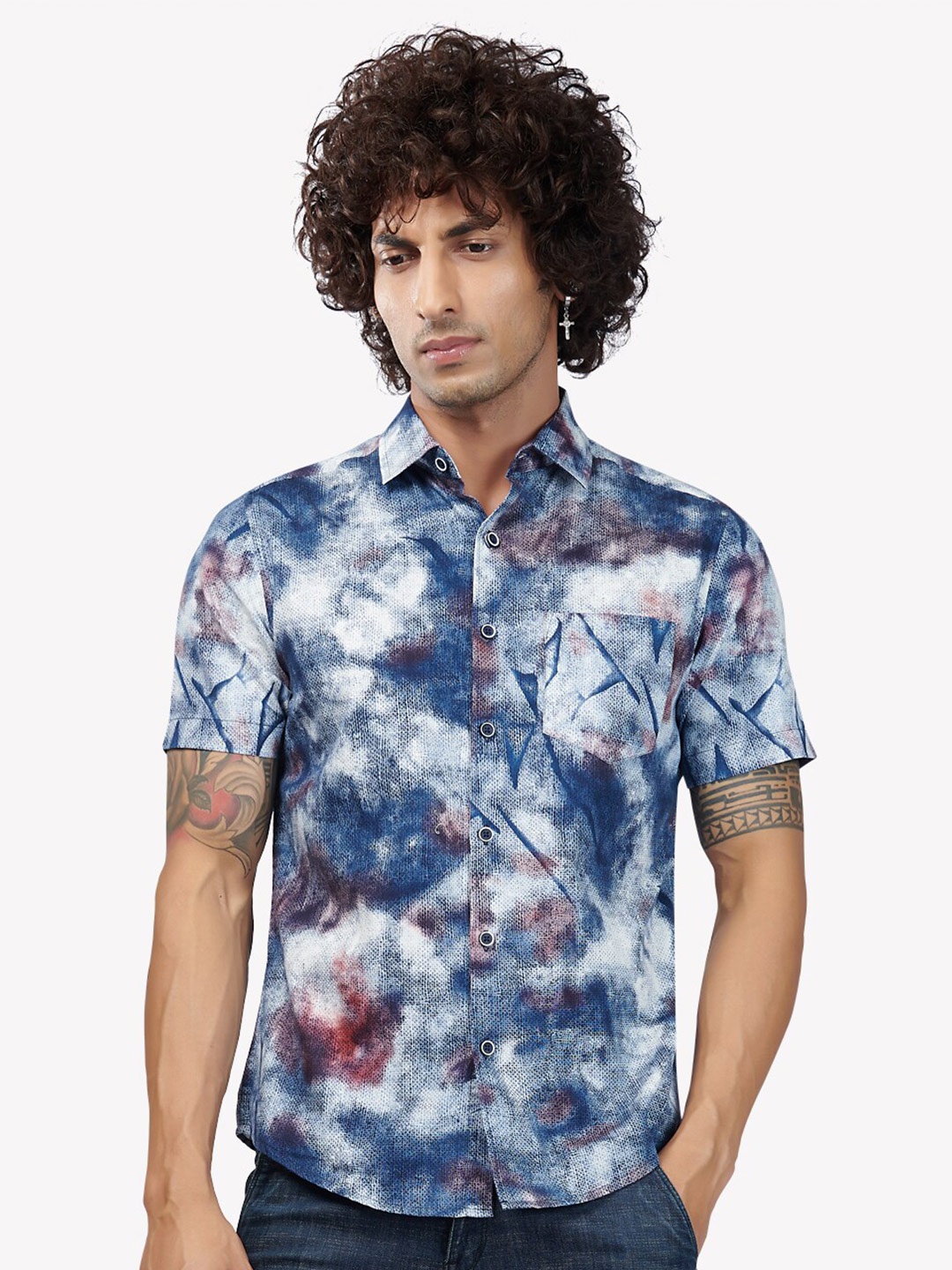 

VASTRADO Men Multicoloured Printed Casual Shirt, Multi