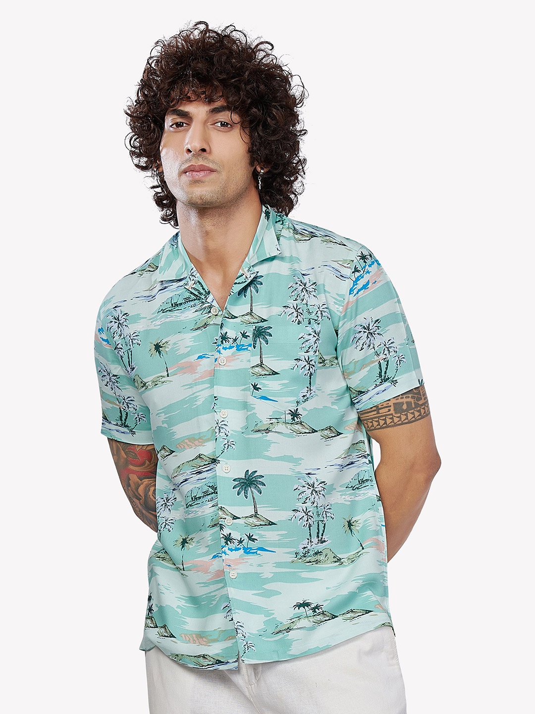 

VASTRADO Men Multicoloured Printed Casual Shirt, Multi