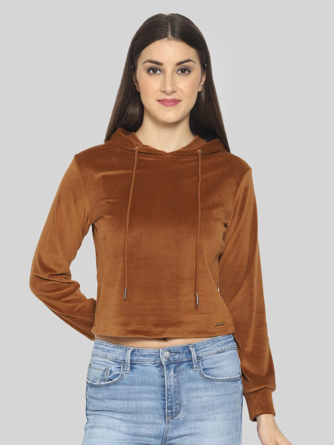 

PRETTY LOVING THING Women Brown Sweatshirt