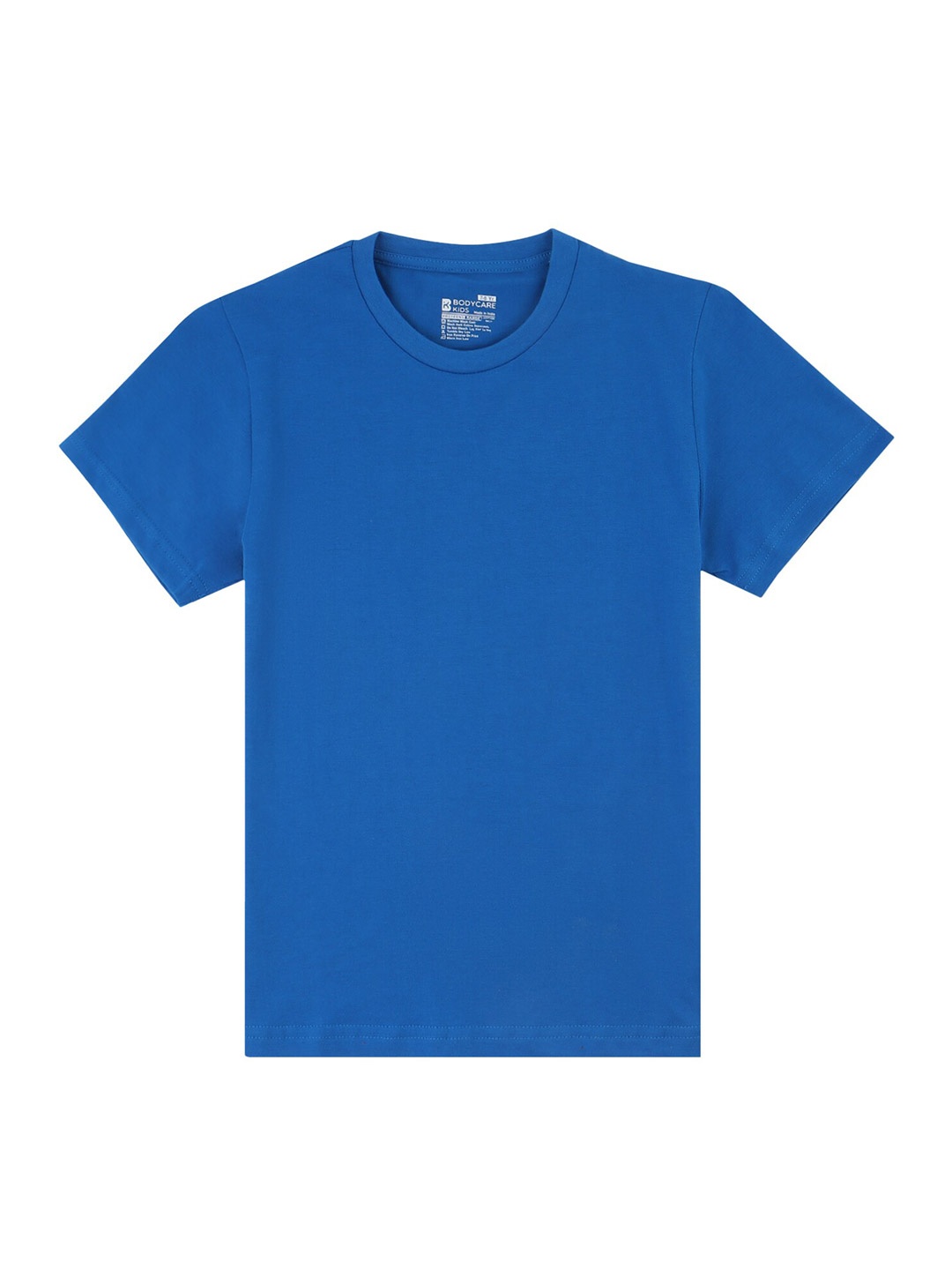 

PROTEENS Boys Blue V-Neck Raw Edge T-shirt