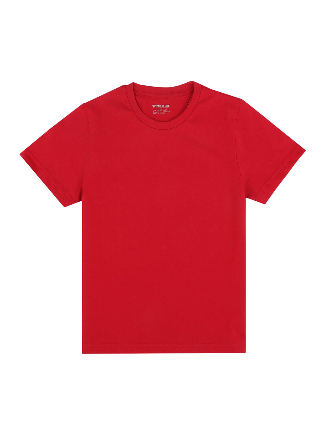 

PROTEENS Kid's Boys Red Regular Fit T-shirt