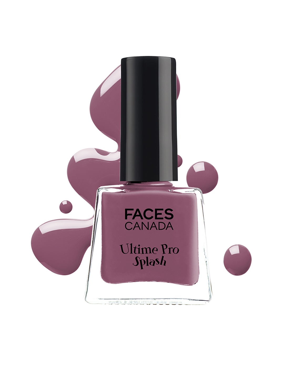 

FACES CANADA Ultime Pro Splash Quick-Dry Mini Nail Enamel 5ml - Iris 102, Purple