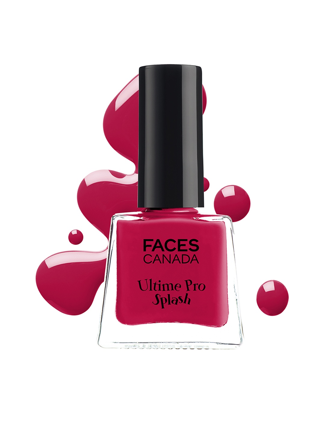 

FACES CANADA Ultime Pro Splash Quick-Dry Mini Nail Enamel 5ml - Water Melon 52, Red