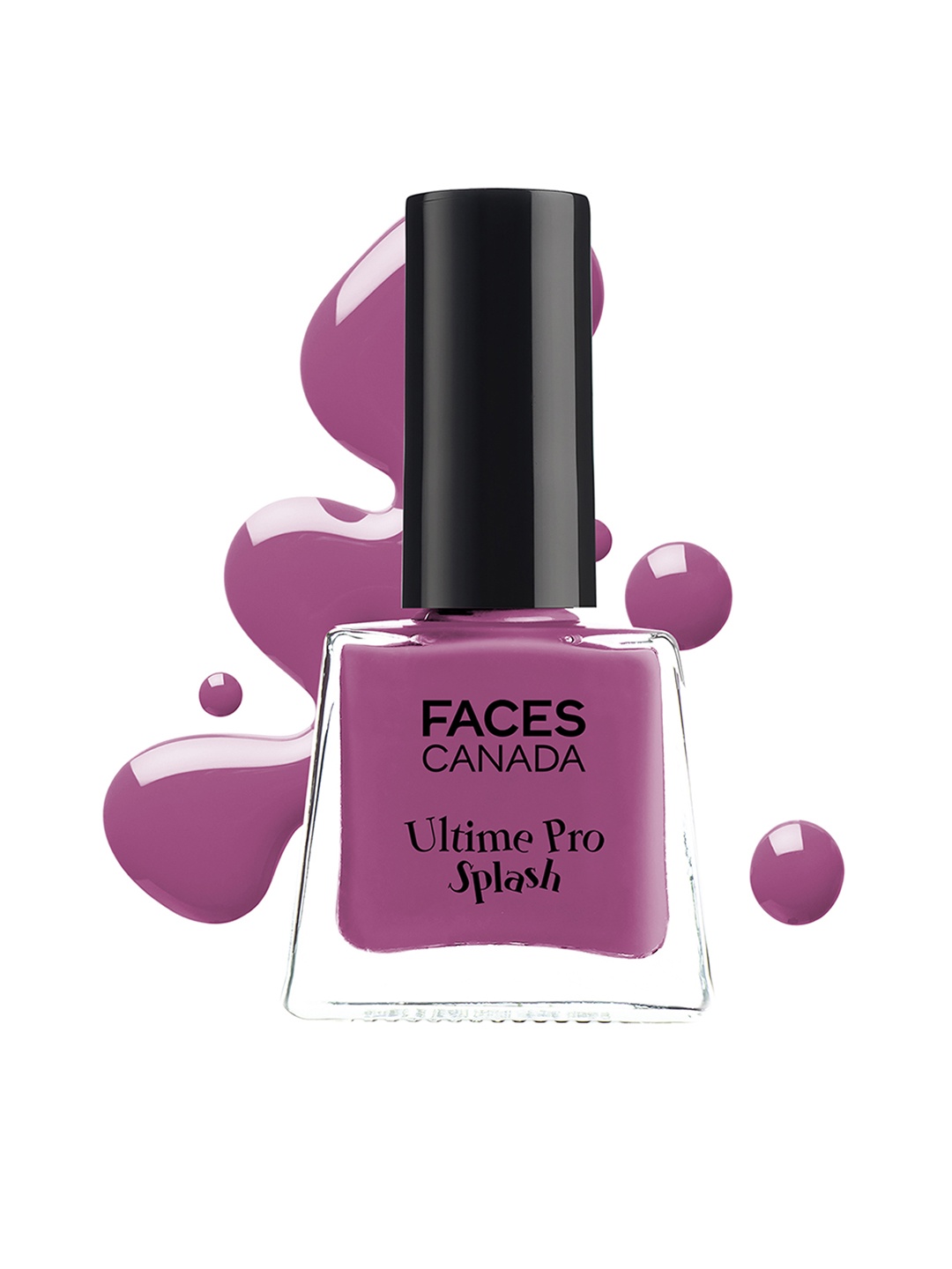 

FACES CANADA Ultime Pro Splash Quick-Dry Mini Nail Enamel 5ml - Purple Rain 19