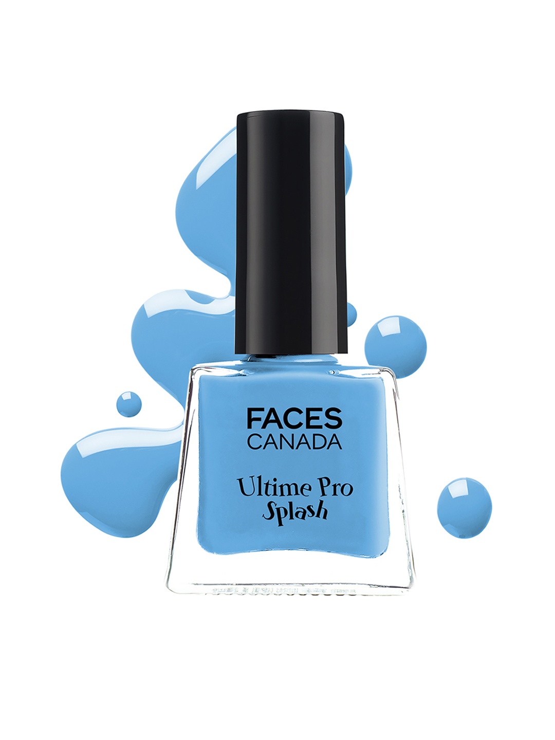 

FACES CANADA Ultime Pro Splash Quick-Dry Mini Nail Enamel 5ml - Frozen 40, Blue