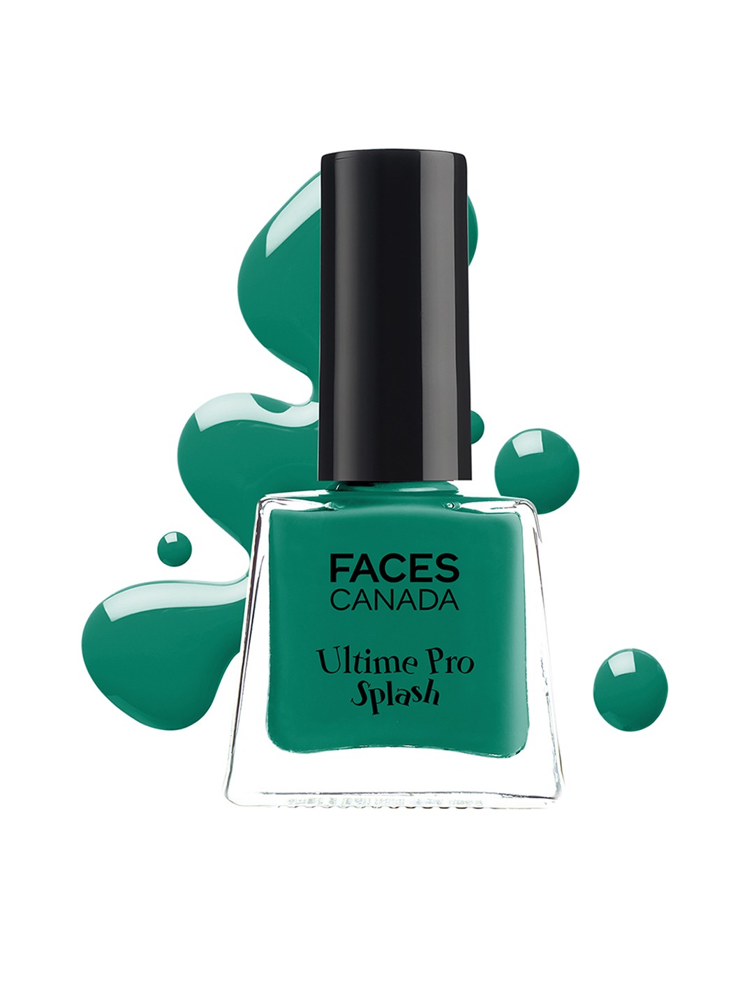 

FACES CANADA Ultime Pro Splash Quick-Dry Mini Nail Enamel 5ml - Tropical Green 59