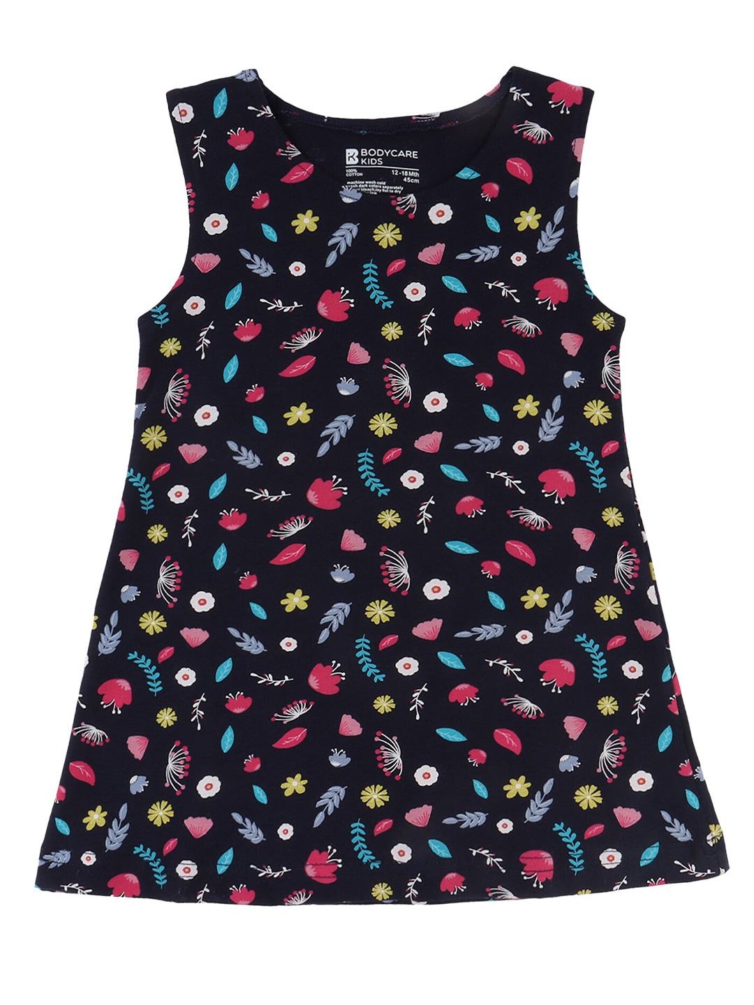 

Bodycare Blue A-Line Dress