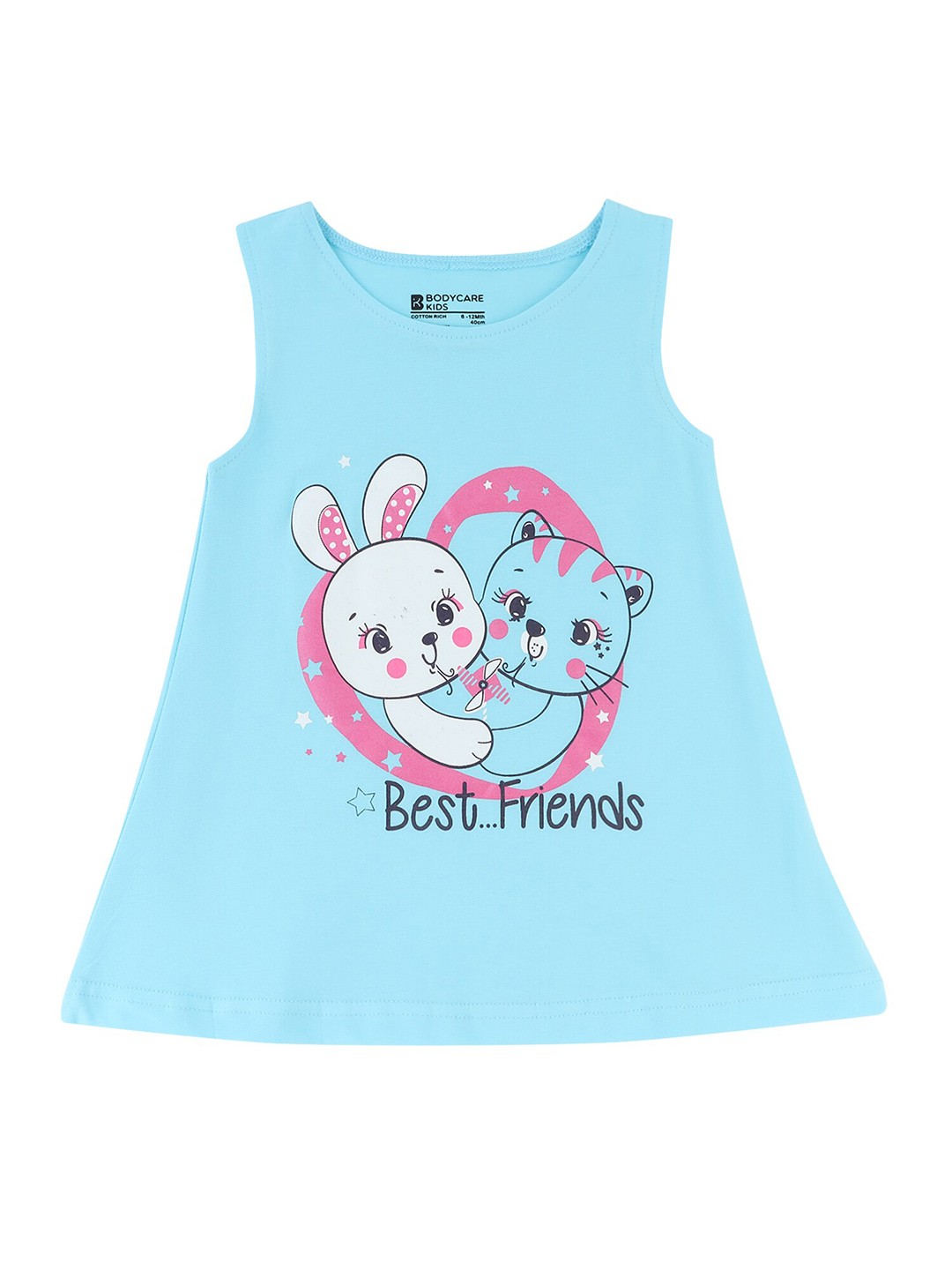 

Bodycare Blue A-Line Dress