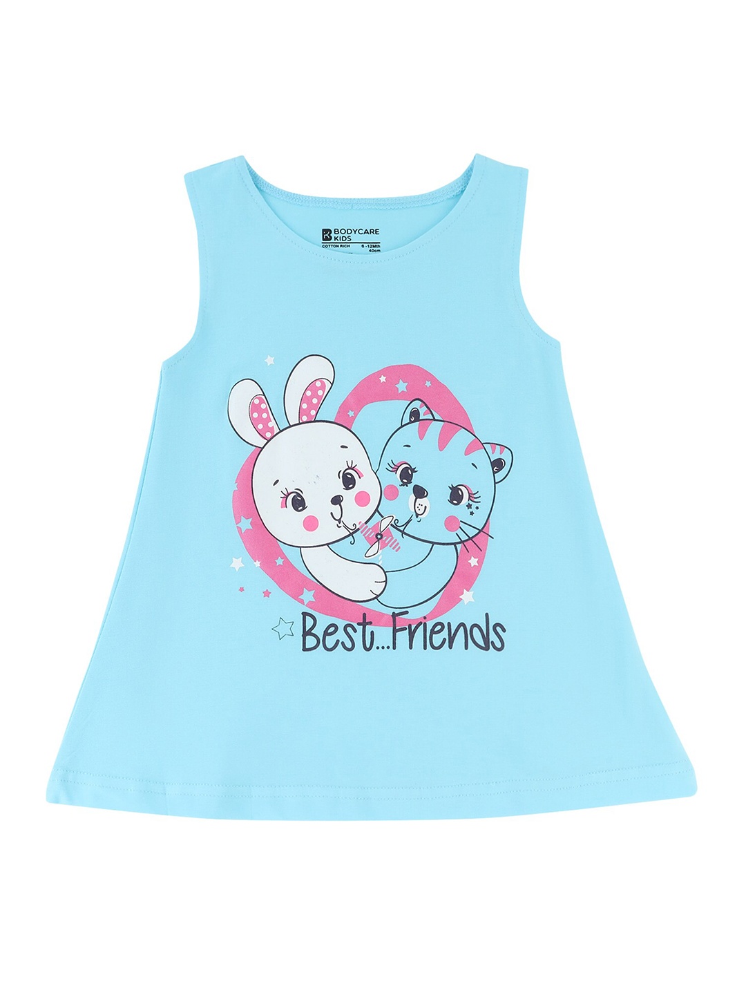 

Bodycare Blue A-Line Dress